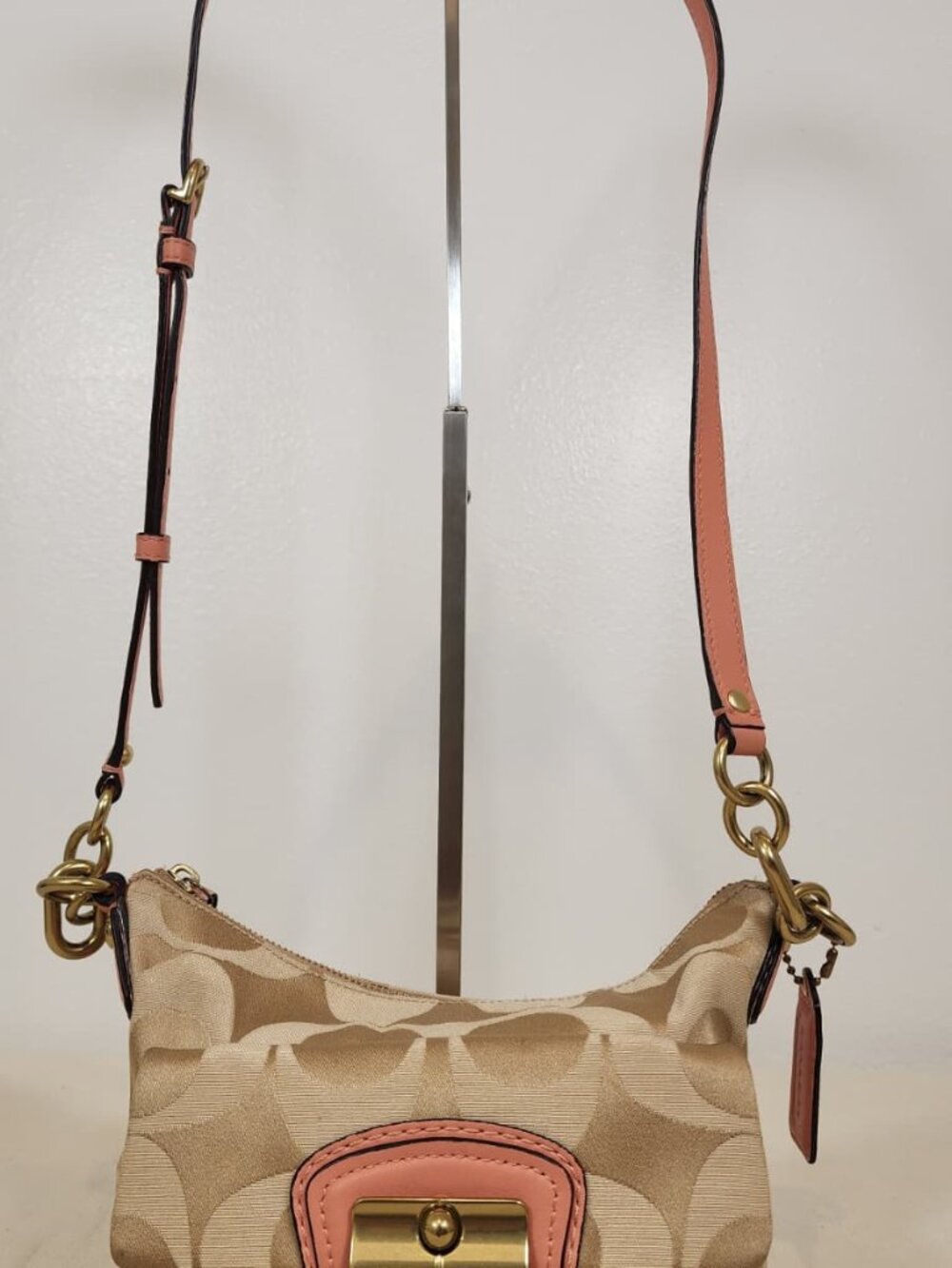 Coach Signature Canvas Shoulder Bag